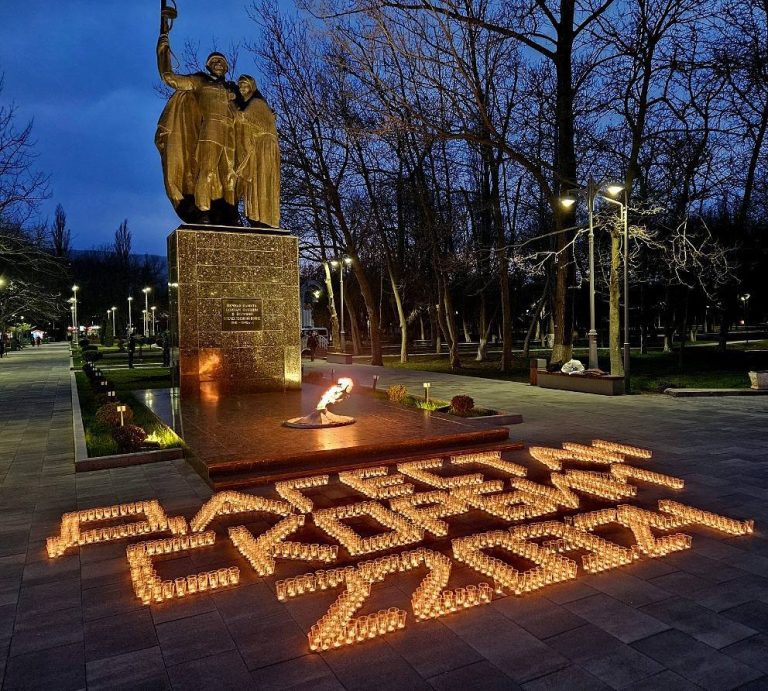 Дагестан присоединился ко всероссийской акции «Журавли» в память жертв теракта в Подмосковье