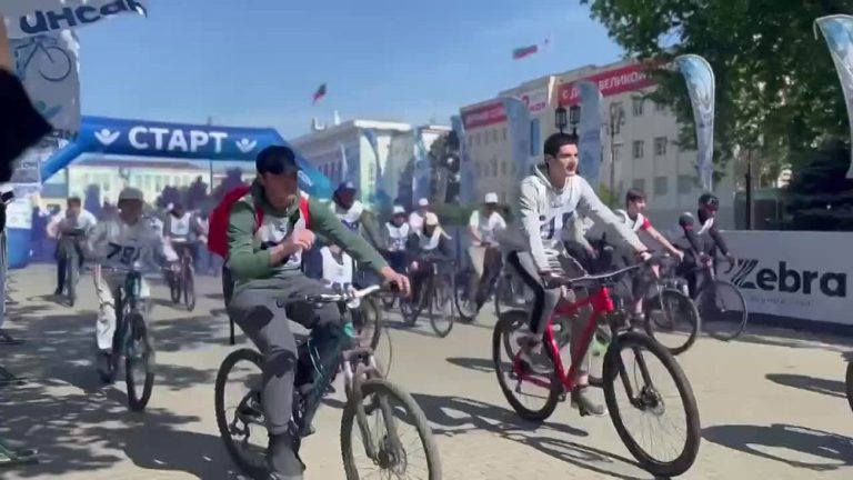 Велопробег от благотворительного фонда «Инсан»