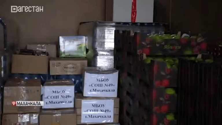 7 тонн гуманитарной помощи доставили батальону «Каспий»