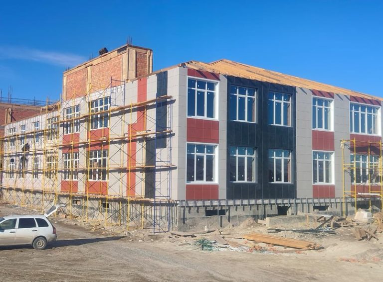 Новая школа для детишек села Сулейбакент Левашинского района