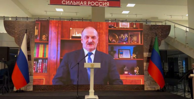 Сергей Меликов обратился с видеопоздравлением к военнослужащим в рамках церемонии награждения