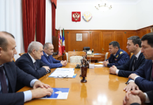 Сергей Меликов обсудил с руководителем Росморречфлота Андреем Тарасенко развитие мореходного училища и махачкалинского порта